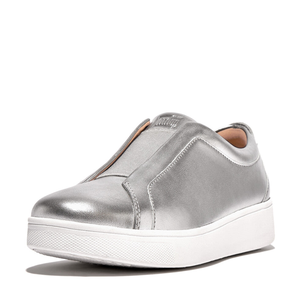 Metallic slip on trainers online