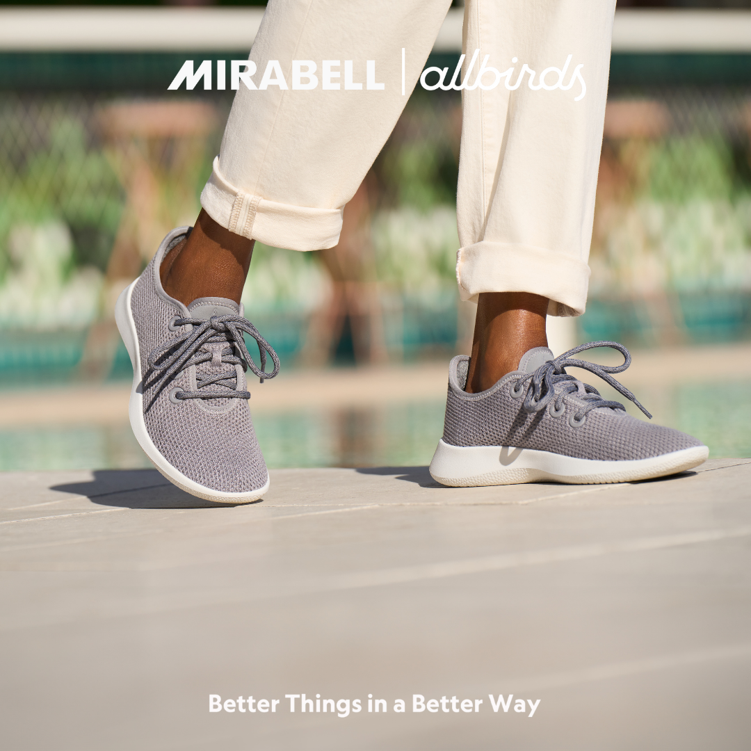 MIRABELL 引入可持續環保品牌 Allbirds
