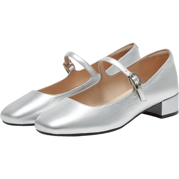 Cowhide leather women's shoes