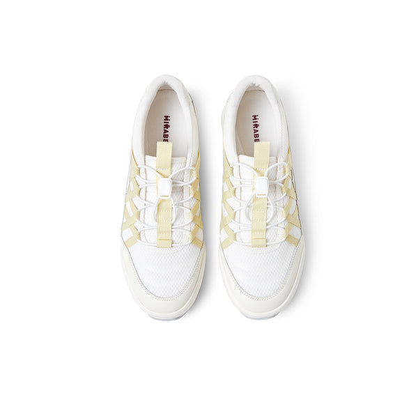 Textile/cowhide leather women's travel shoes