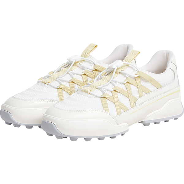 Textile/cowhide leather women's travel shoes
