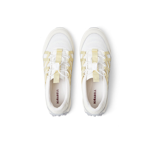 Textile/cowhide leather women's travel shoes