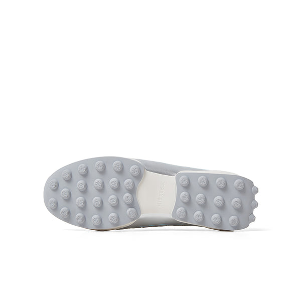 Textile/cowhide leather women's travel shoes