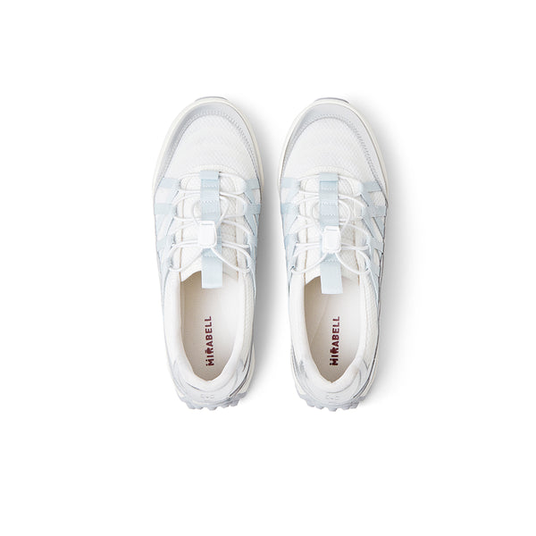Textile/cowhide leather women's travel shoes