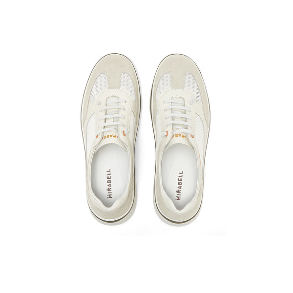 Cow split leather/textile/cow leather men's casual shoes