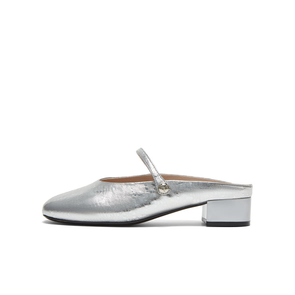 Sheepskin women's leather sandals