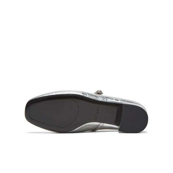Sheepskin women's leather sandals