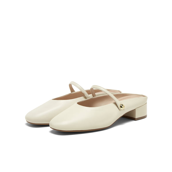 Sheepskin women's leather sandals