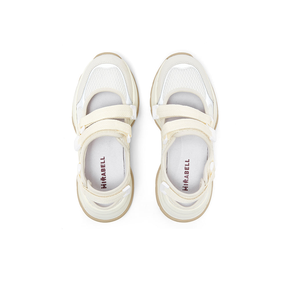 MIRABELL Textile/Cowhide Leather Comfortable Sandals (Women)