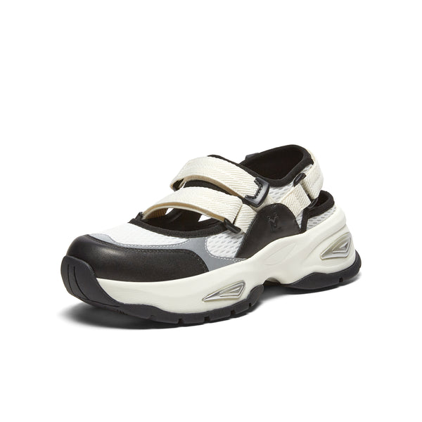 Textile/cowhide leather women's comfortable sports shoes
