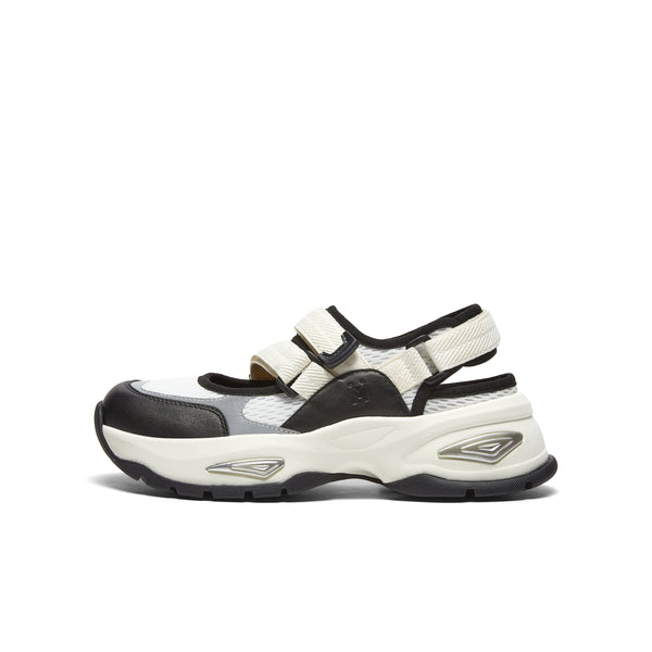 Textile/cowhide leather women's comfortable sports shoes