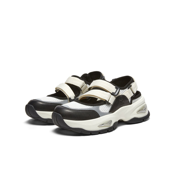 Textile/cowhide leather women's comfortable sports shoes