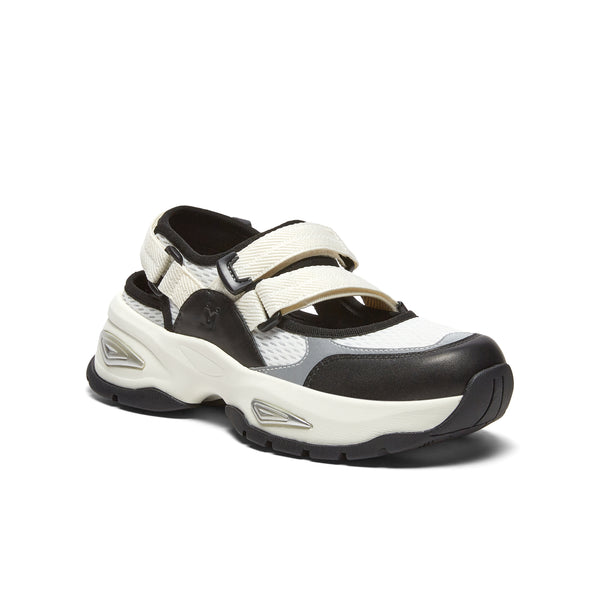 Textile/cowhide leather women's comfortable sports shoes