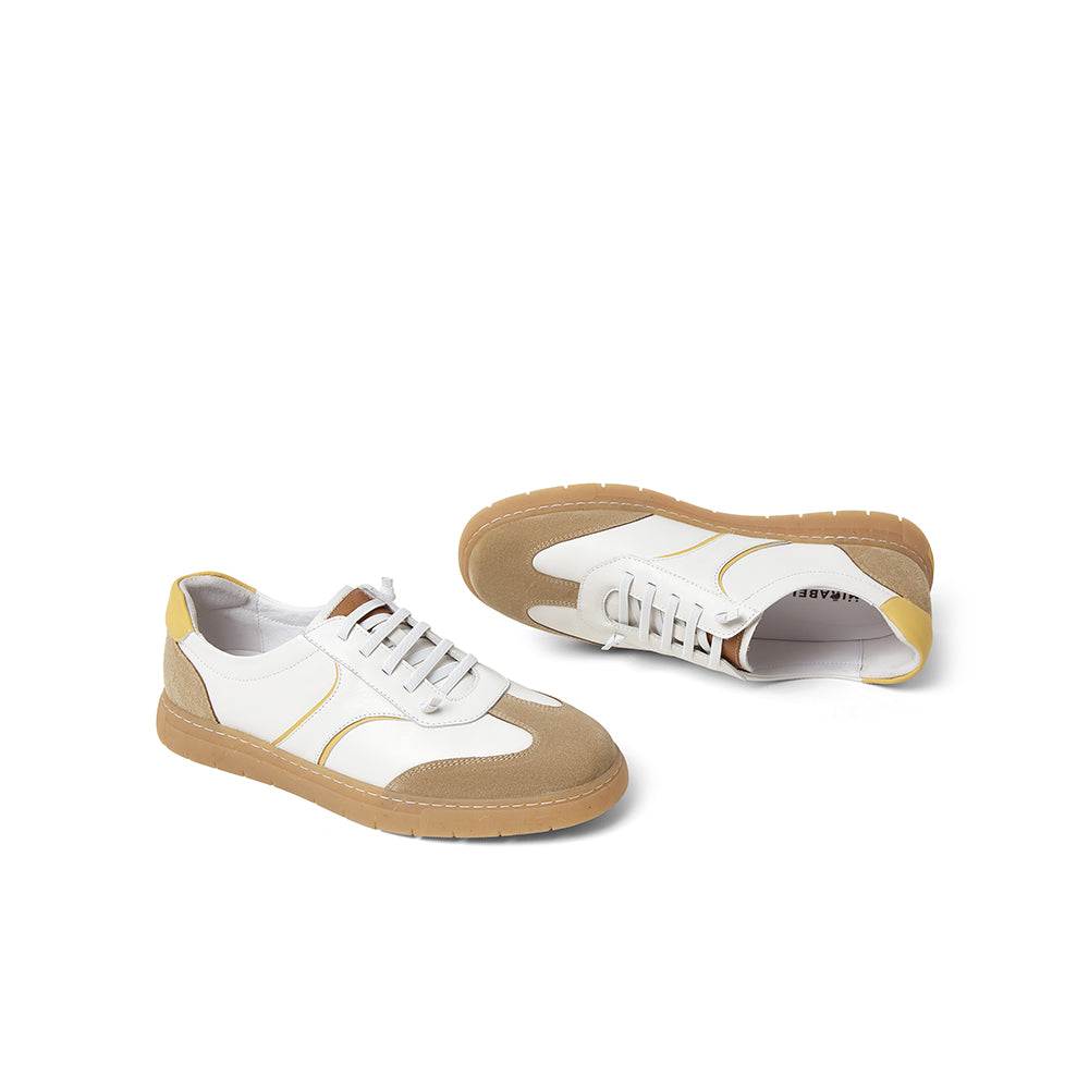 MIRABELL Cow Leather Synthetic Leather Men's Casual Shoes (Men)