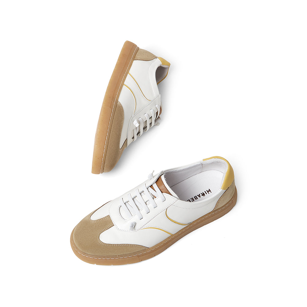 MIRABELL Cow Leather Synthetic Leather Men's Casual Shoes (Men)
