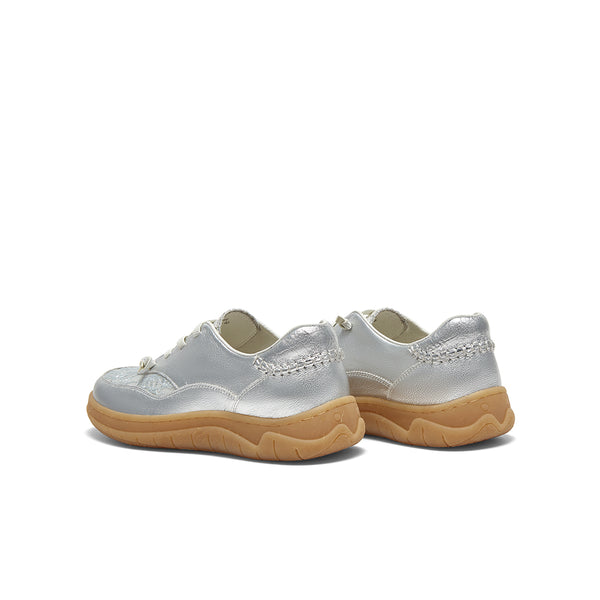 Cowhide leather women's casual shoes