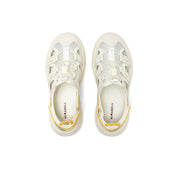 MIRABELL Cowhide Leather/Textile Casual Sandals (Women)