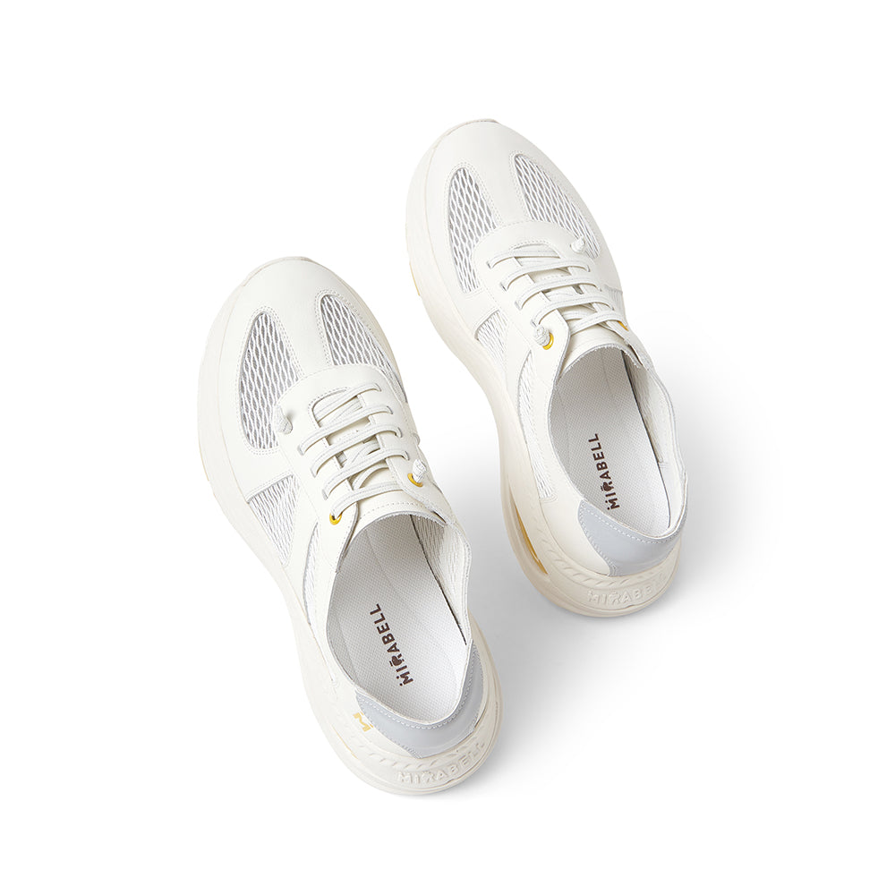 MIRABELL Cowhide Leather/Textile/Synthetic Leather Comfortable Sports Shoes (Women)