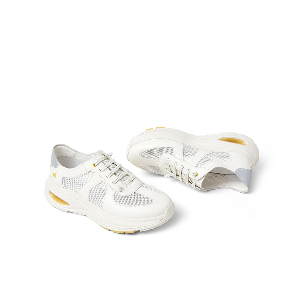 MIRABELL Cowhide Leather/Textile/Synthetic Leather Comfortable Sports Shoes (Women)