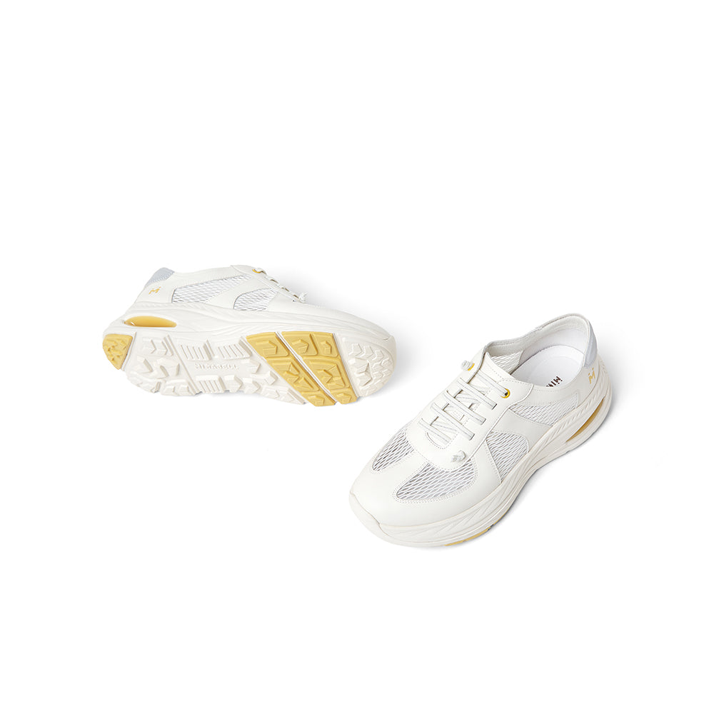 MIRABELL Cowhide Leather/Textile/Synthetic Leather Comfortable Sports Shoes (Women)