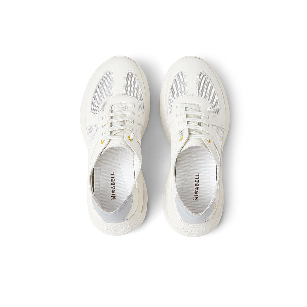 MIRABELL Cowhide Leather/Textile/Synthetic Leather Comfortable Sports Shoes (Women)