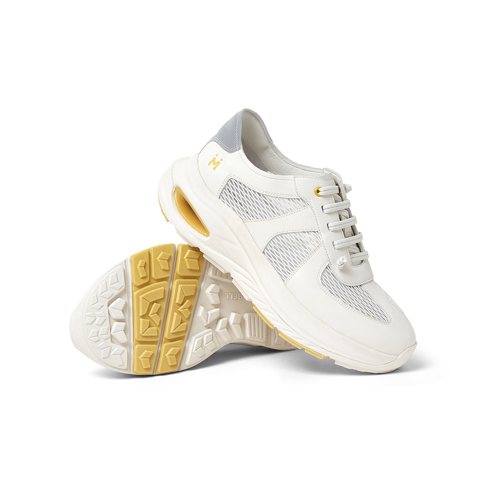 MIRABELL Cowhide Leather/Textile/Synthetic Leather Comfortable Sports Shoes (Women)