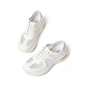 MIRABELL Cowhide Leather/Textile/Synthetic Leather Comfortable Sports Shoes (Women)