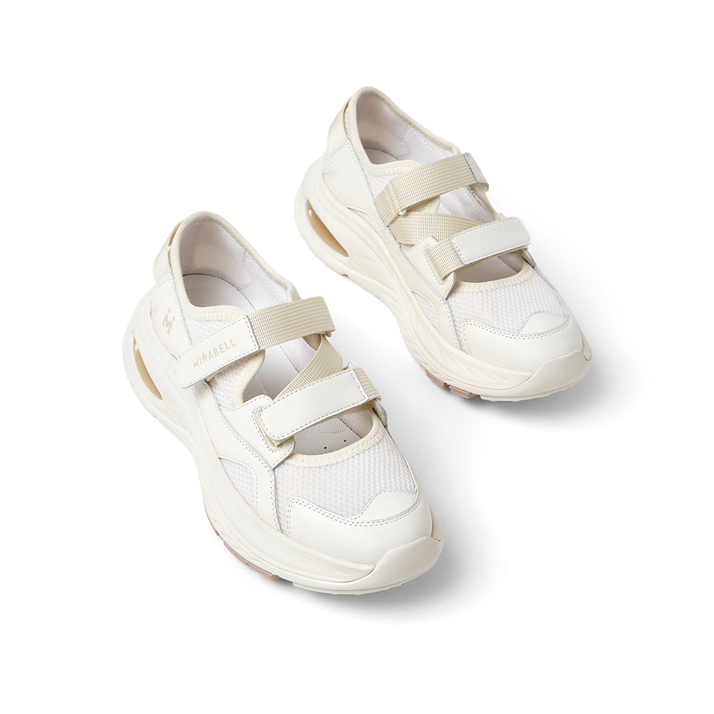 MIRABELL Textile/Cowhide Leather Comfortable Sandals (Women)