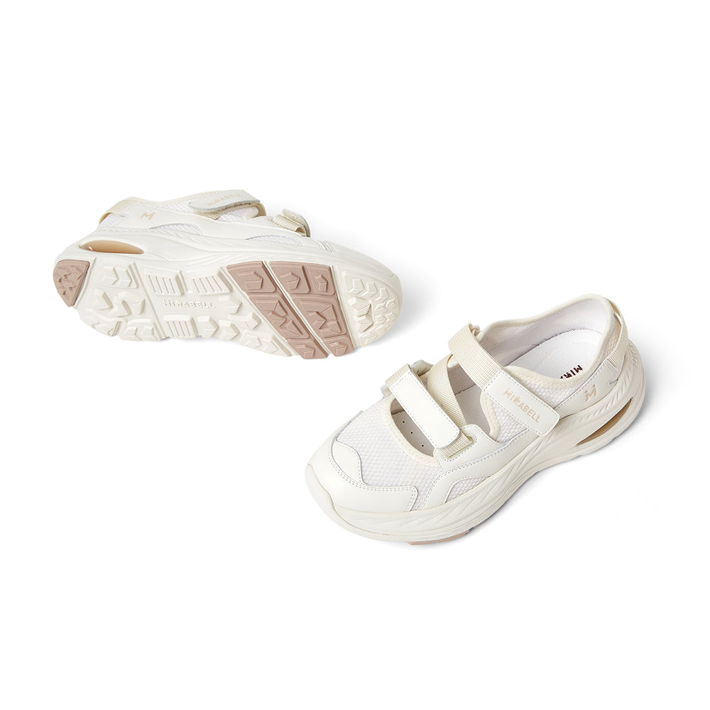 MIRABELL Textile/Cowhide Leather Comfortable Sandals (Women)