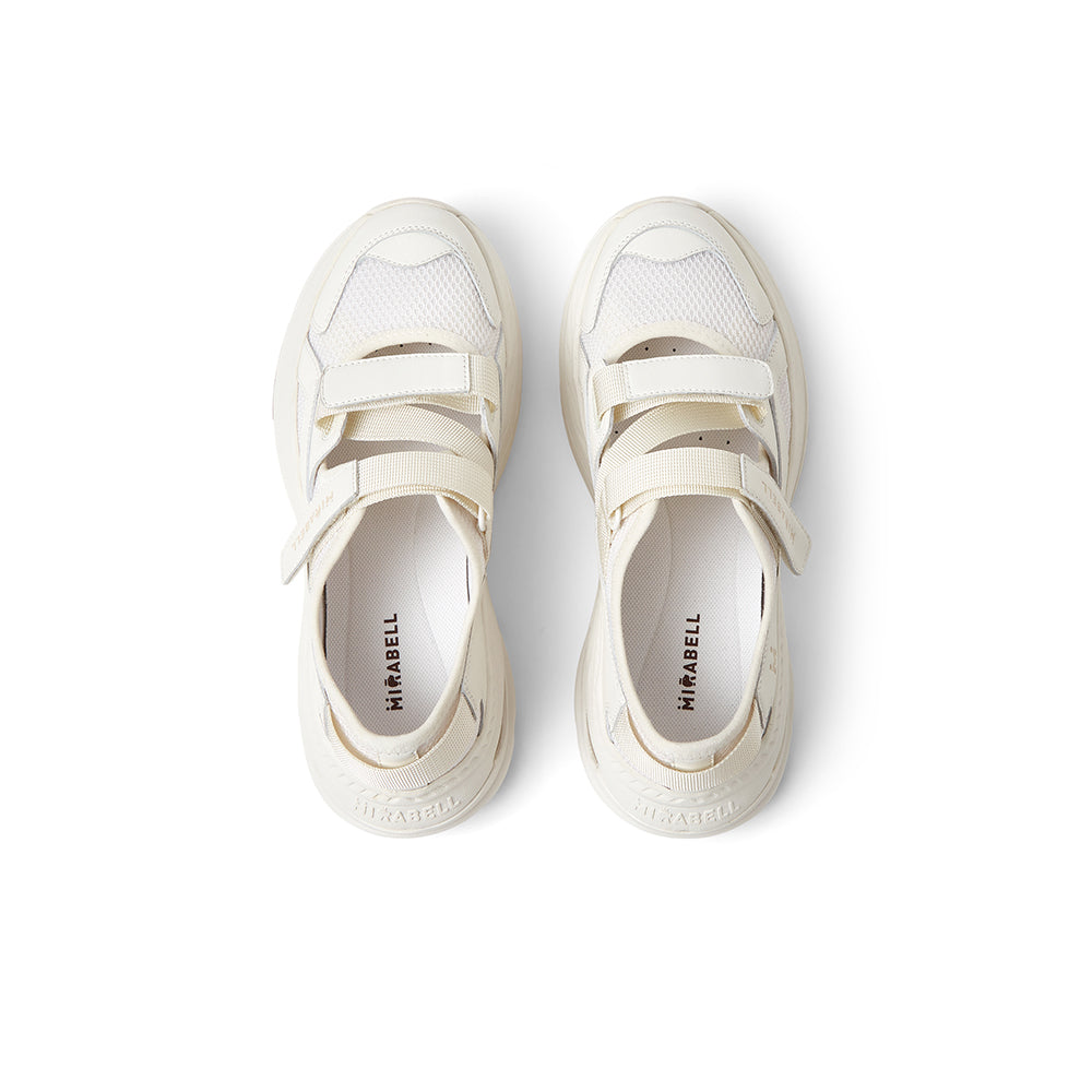 MIRABELL Textile/Cowhide Leather Comfortable Sandals (Women)
