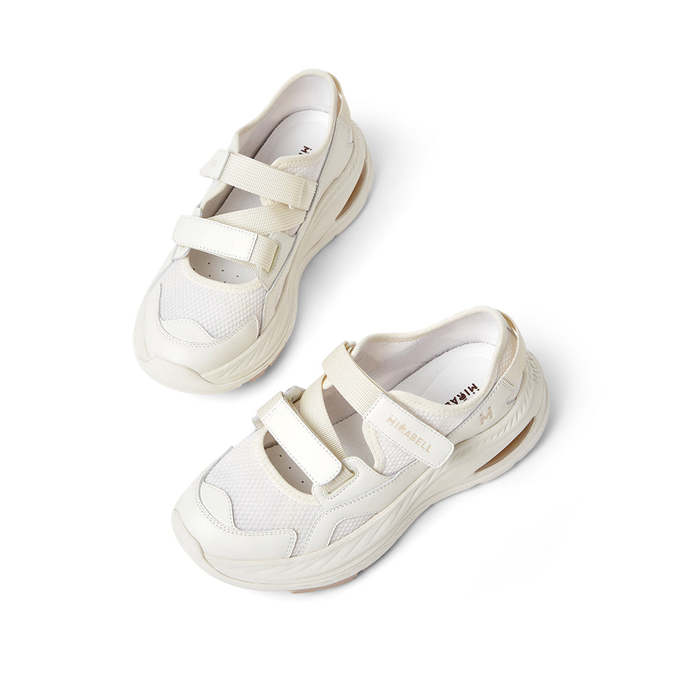 MIRABELL Textile/Cowhide Leather Comfortable Sandals (Women)