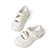 MIRABELL Textile/Cowhide Leather Comfortable Sandals (Women)