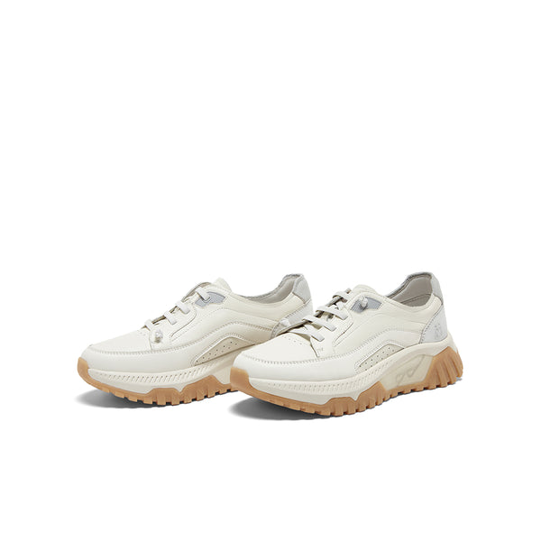 Cow leather/synthetic leather/sheep leather women's casual shoes