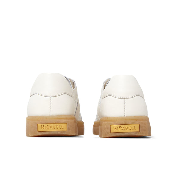 MIRABELL Cowhide Leather/Textile Casual Shoes (Women)