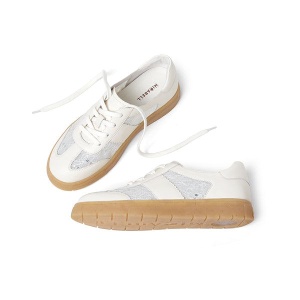 MIRABELL Cowhide Leather/Textile Casual Shoes (Women)