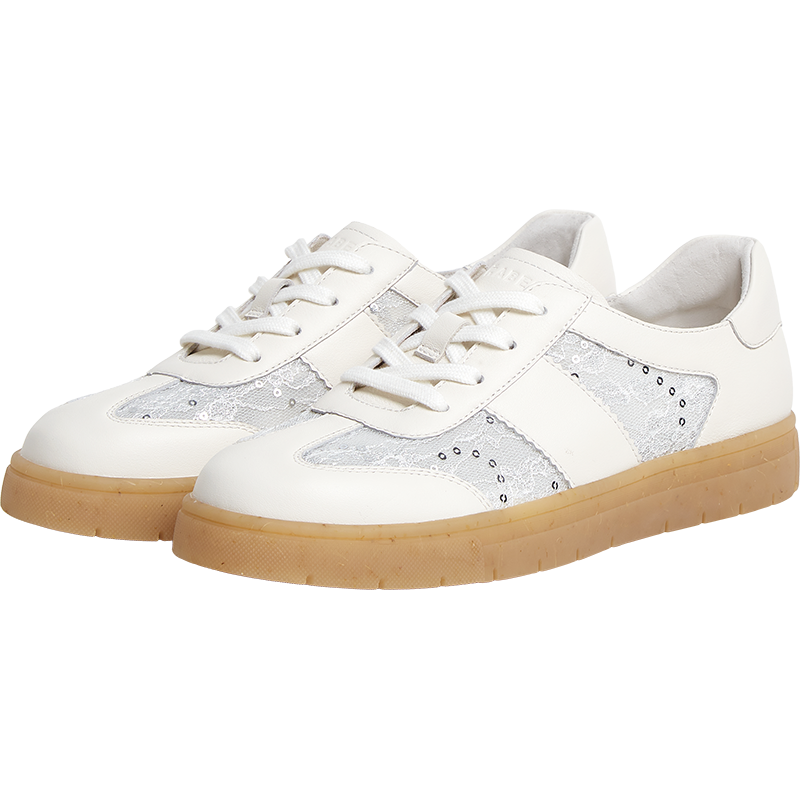 MIRABELL Cowhide Leather/Textile Casual Shoes (Women)