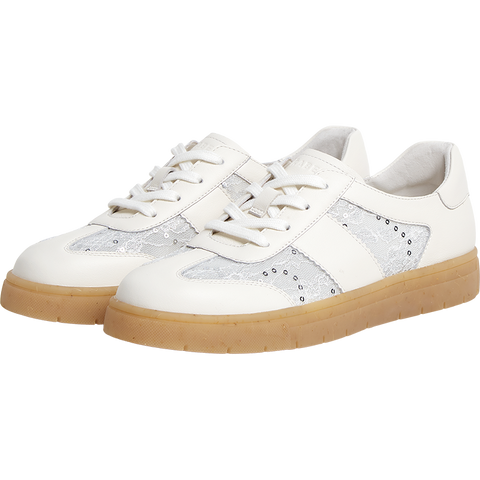 MIRABELL Cowhide Leather/Textile Casual Shoes (Women)