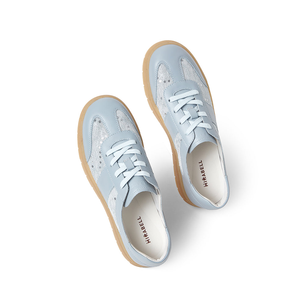 MIRABELL Cowhide Leather/Textile Casual Shoes (Women)
