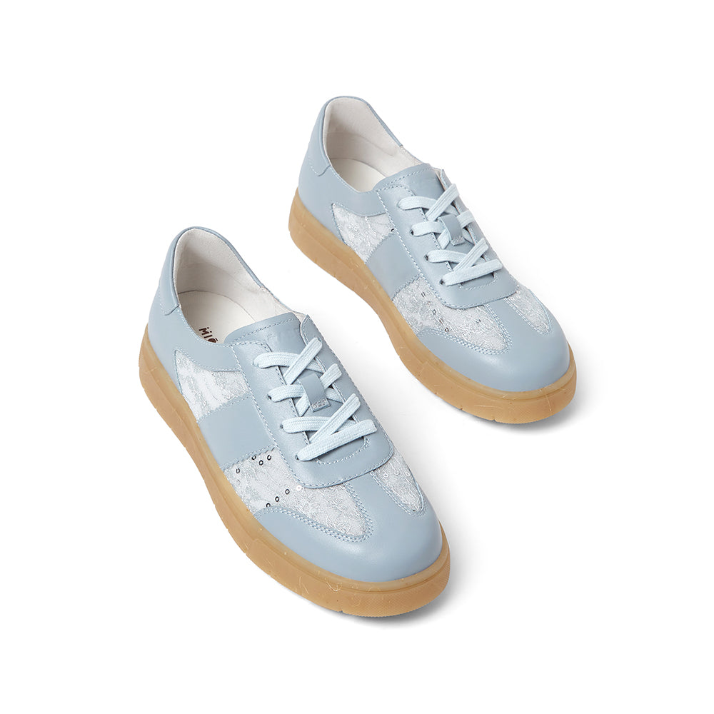 MIRABELL Cowhide Leather/Textile Casual Shoes (Women)