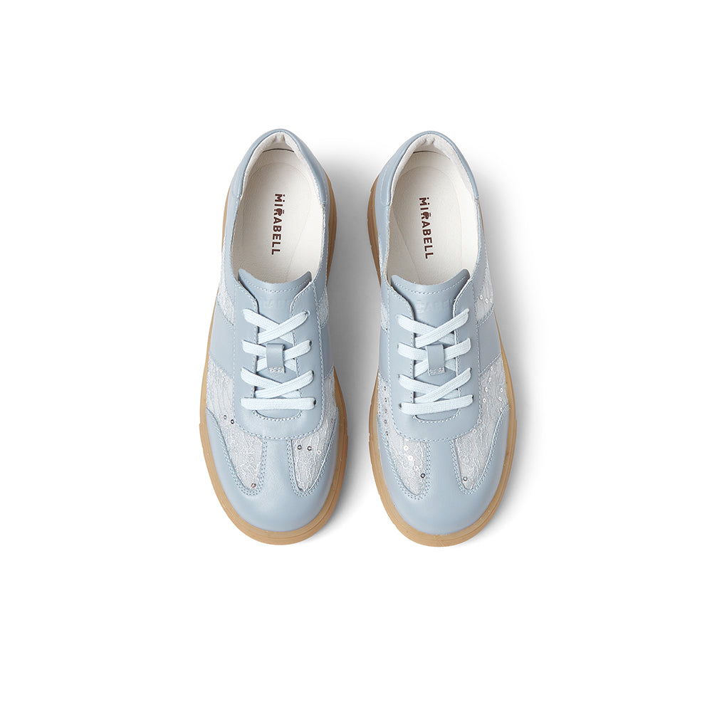 MIRABELL Cowhide Leather/Textile Casual Shoes (Women)