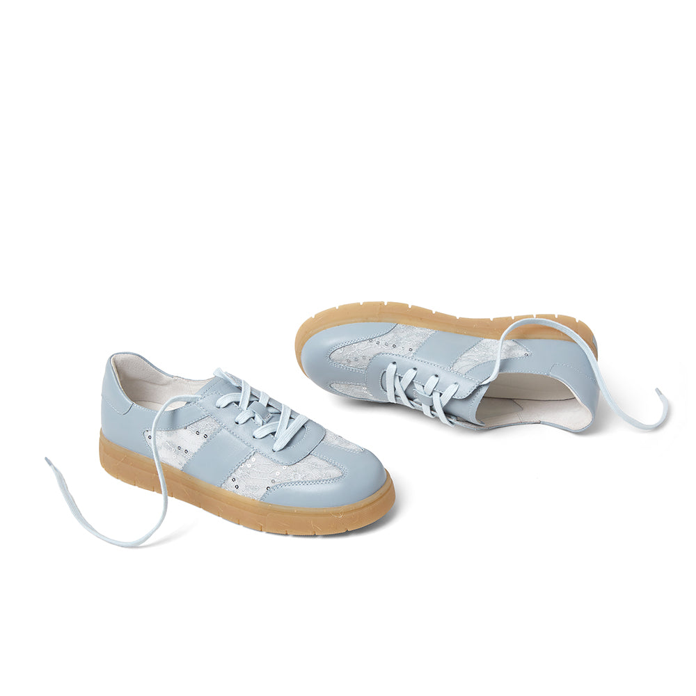 MIRABELL Cowhide Leather/Textile Casual Shoes (Women)