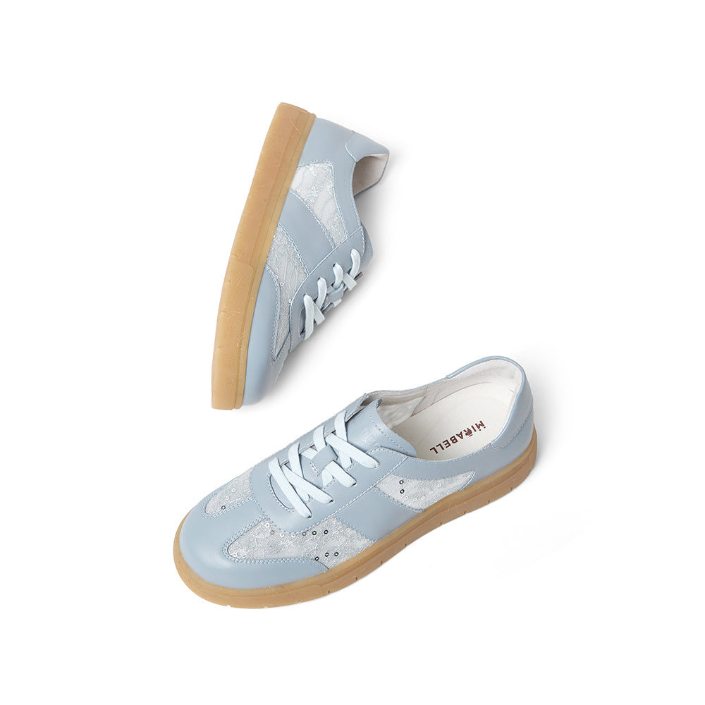MIRABELL Cowhide Leather/Textile Casual Shoes (Women)