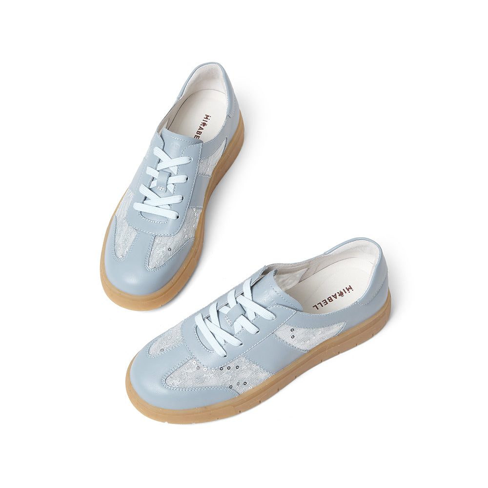 MIRABELL Cowhide Leather/Textile Casual Shoes (Women)