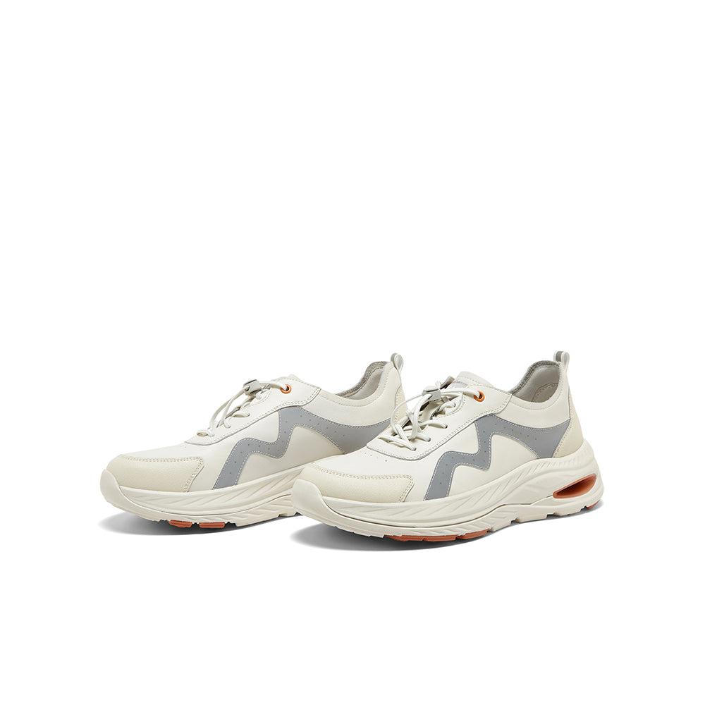 MIRABELL Cow Leather/Synthetic Leather Comfortable Sports Shoes (Men)