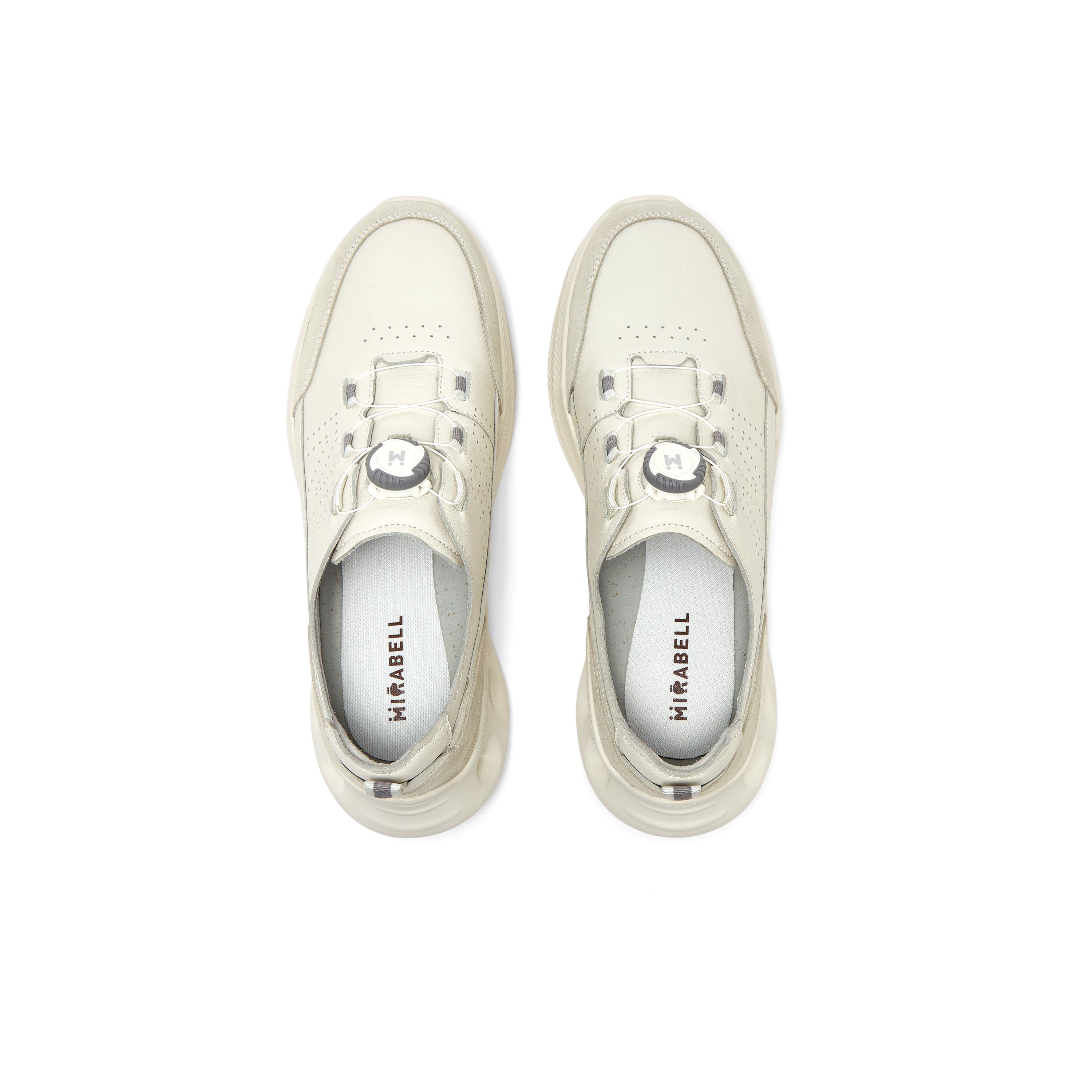 MIRABELL Cowhide/Synthetic Leather Comfortable Sports Shoes (Men)