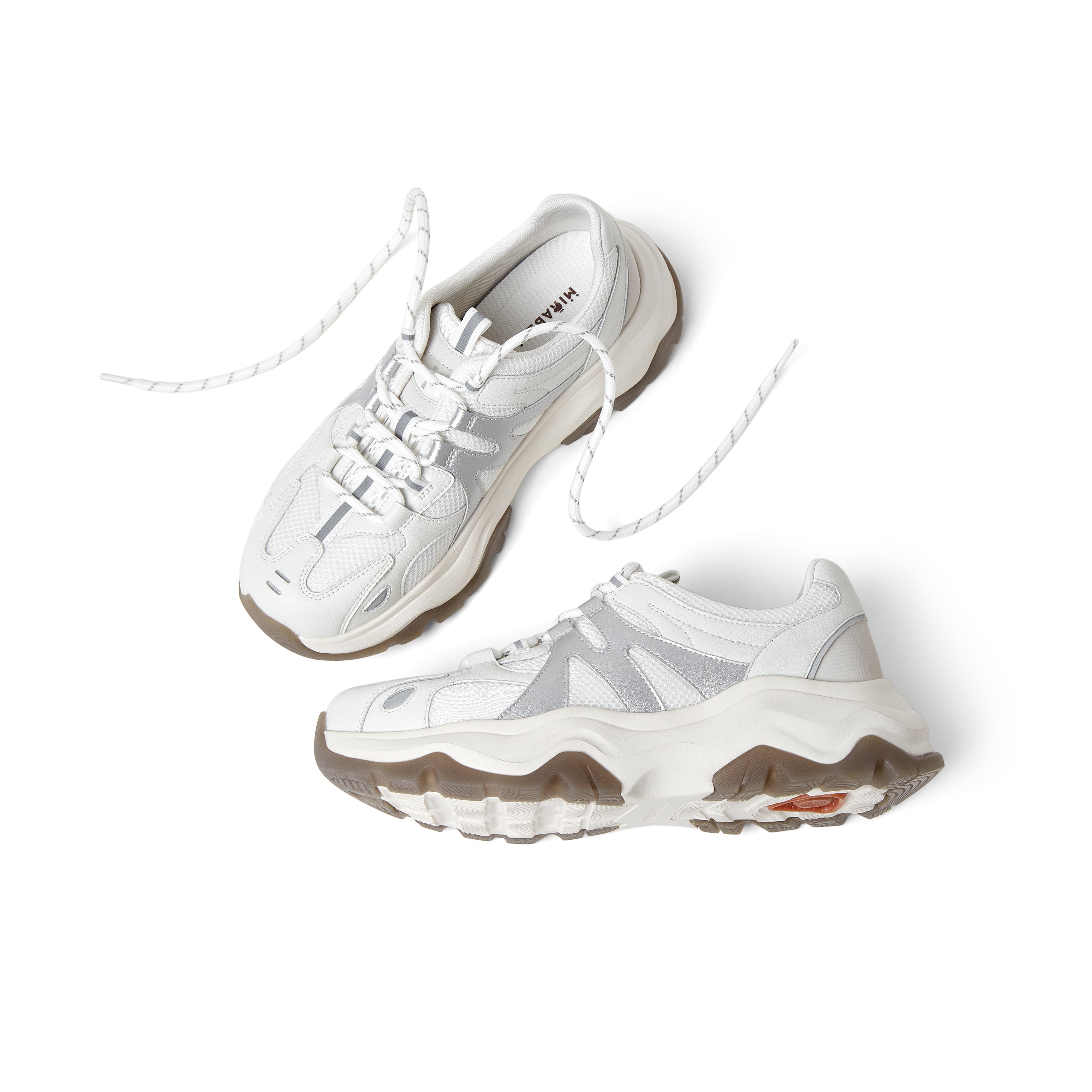 MIRABELL Textile/Synthetic Leather Comfortable Sports Shoes (Women)