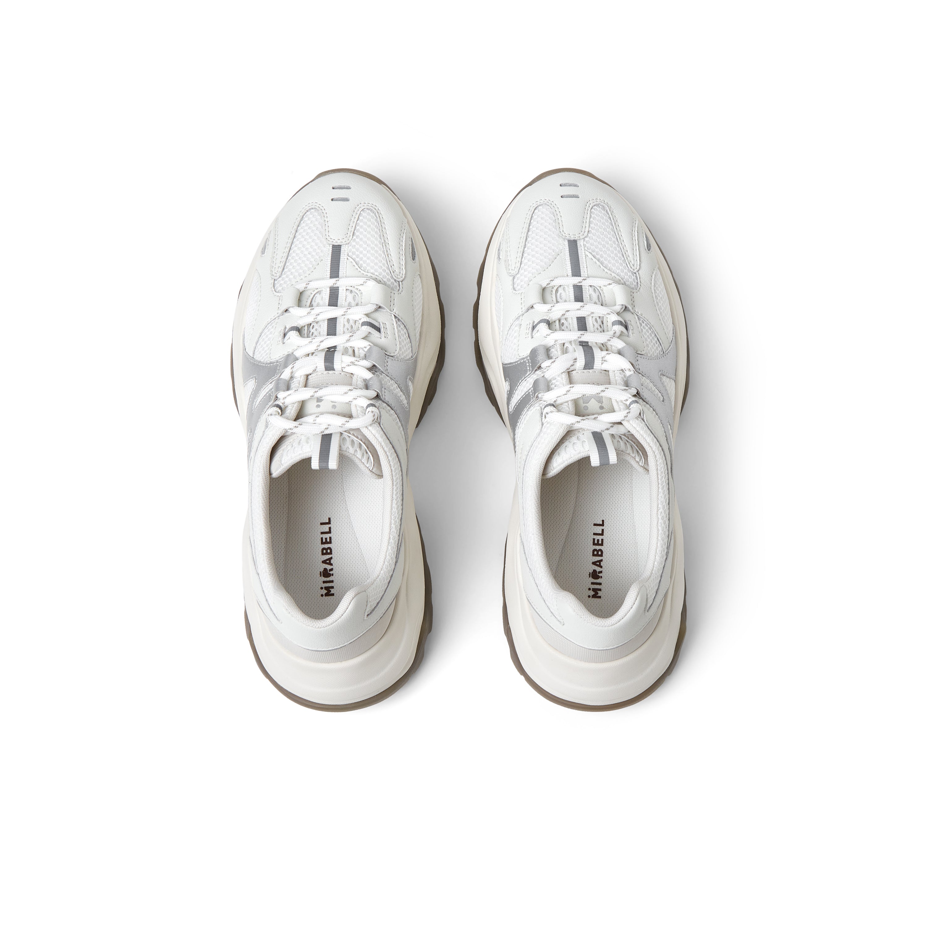 MIRABELL Textile/Synthetic Leather Comfortable Sports Shoes (Women)