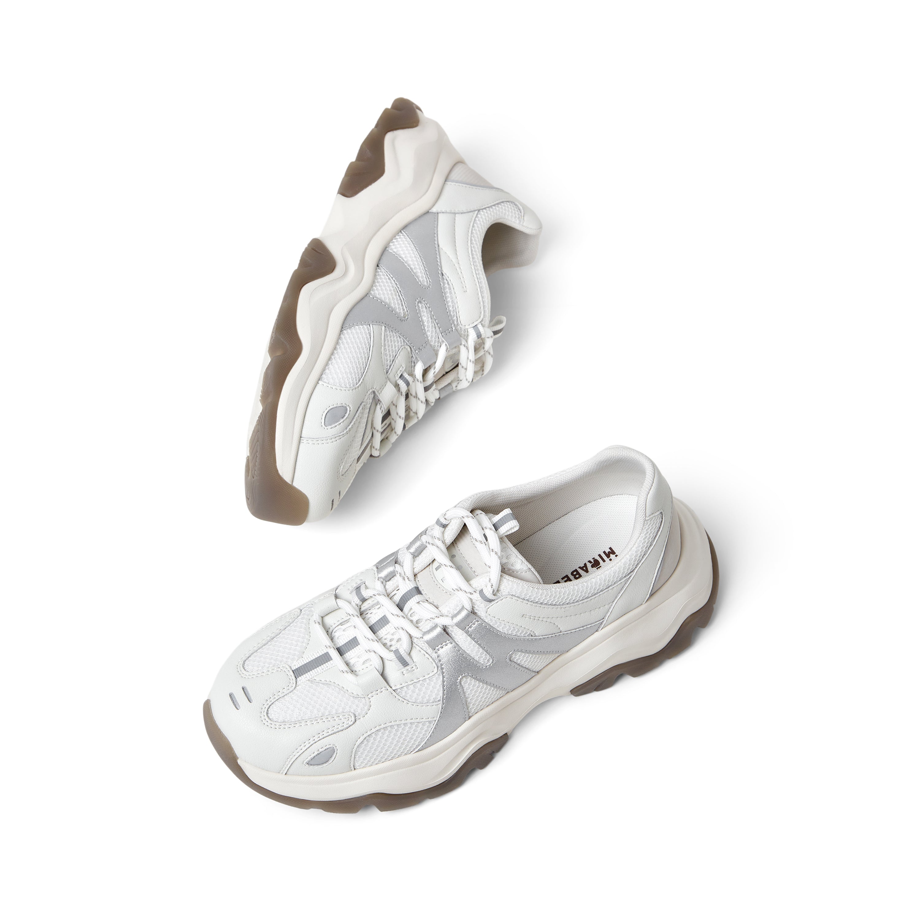 MIRABELL Textile/Synthetic Leather Comfortable Sports Shoes (Women)