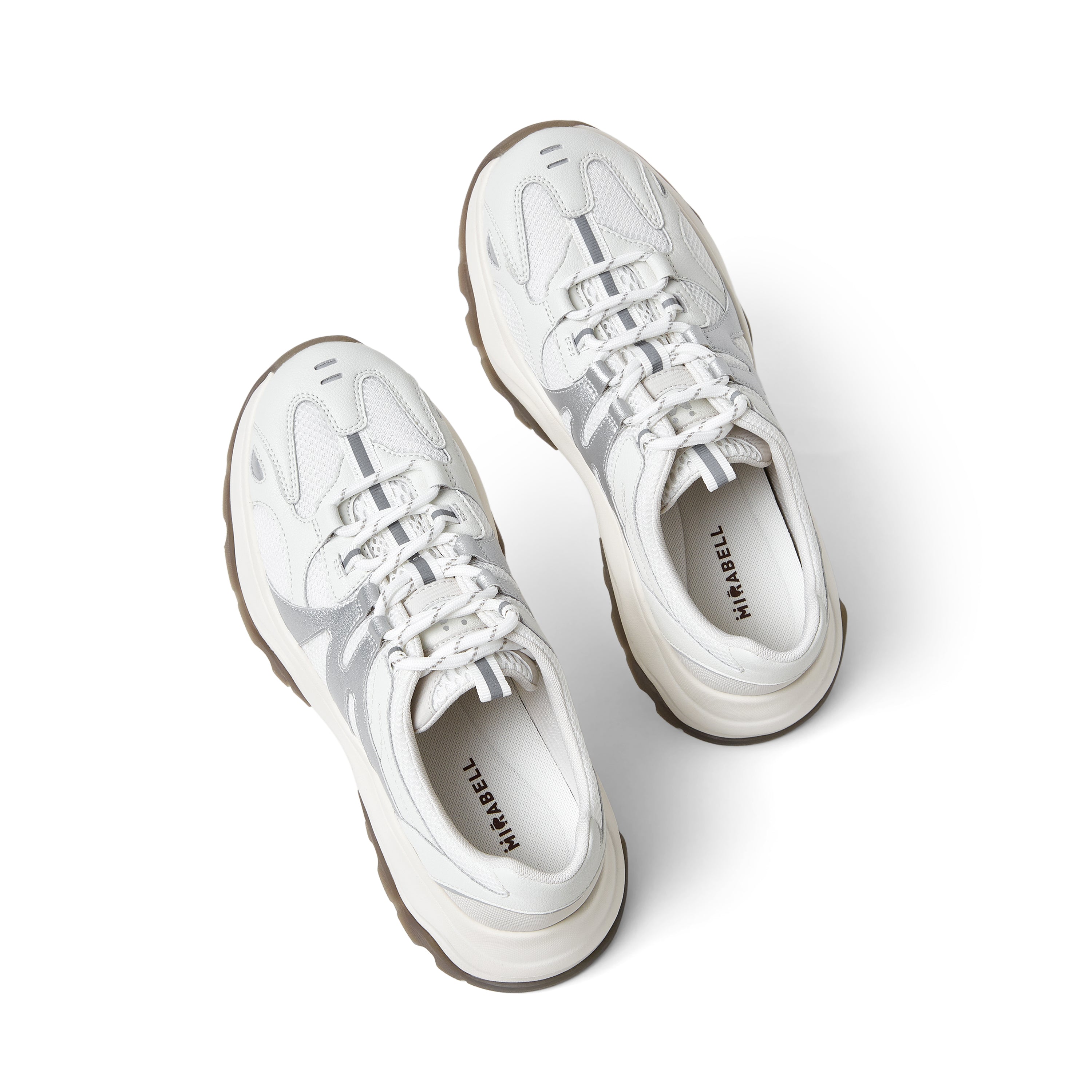 MIRABELL Textile/Synthetic Leather Comfortable Sports Shoes (Women)