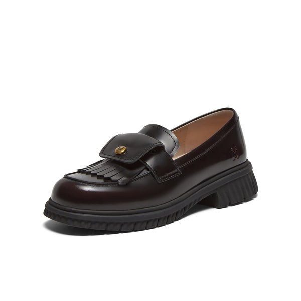 Cowhide Leather Loafers (Women)